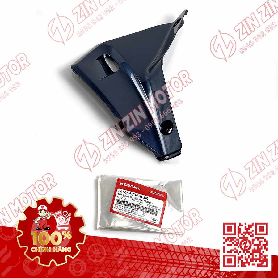 TÂM ỐP THÔNG GIÓ XE FUTURE 125 FI, FUTURE LED PHẢI XANH 2022 2023 PB389M 64405K73V40ZM