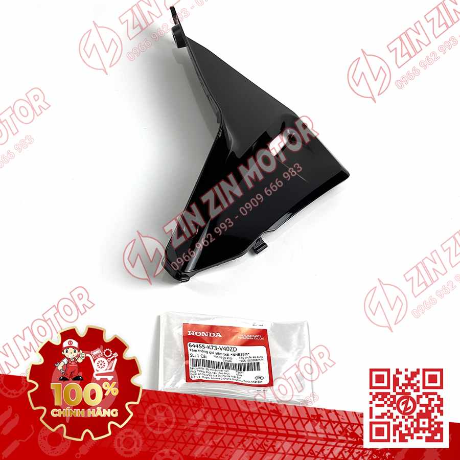 TÂM ỐP THÔNG GIÓ XE FUTURE 125 FI, FUTURE LED TRÁI ĐEN ÁNH XANH NHB25M 2018 2019 2020 2021 2022 2023 2024 64455K73V40ZD