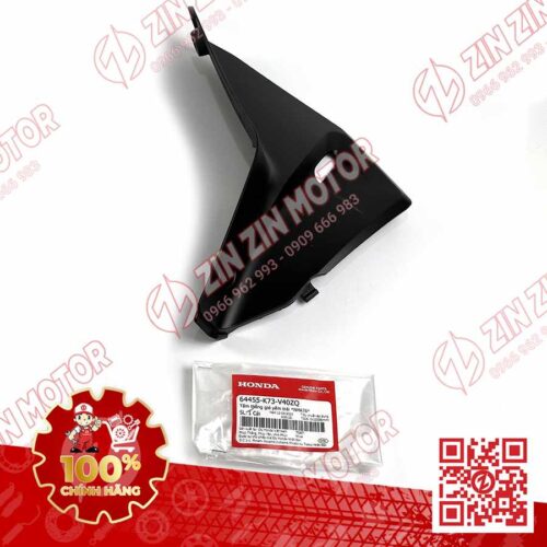 TÂM ỐP THÔNG GIÓ XE FUTURE 125 FI, FUTURE LED TRÁI ĐEN NHÁM NHA76M 2022 2023 2024 64455K73V40ZQ