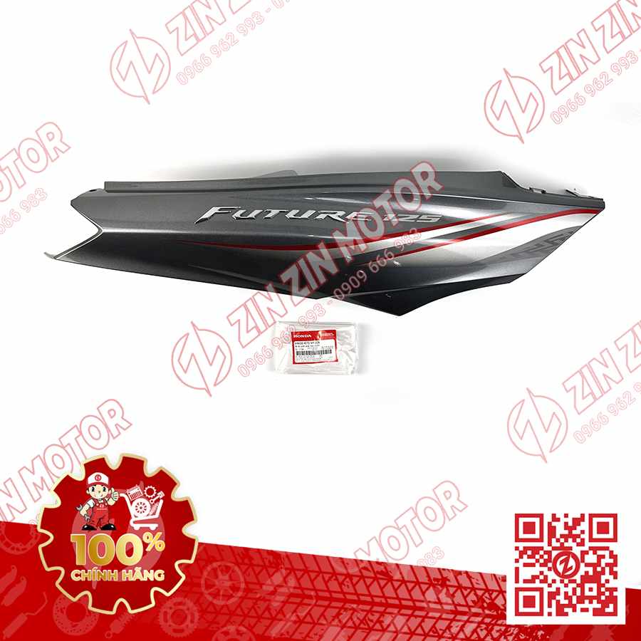 ỐP SƯỜN FUTURE 125 FI, BỤNG SAU FUTURE LED PHẢI BẠC 2018 64600K73V40ZA