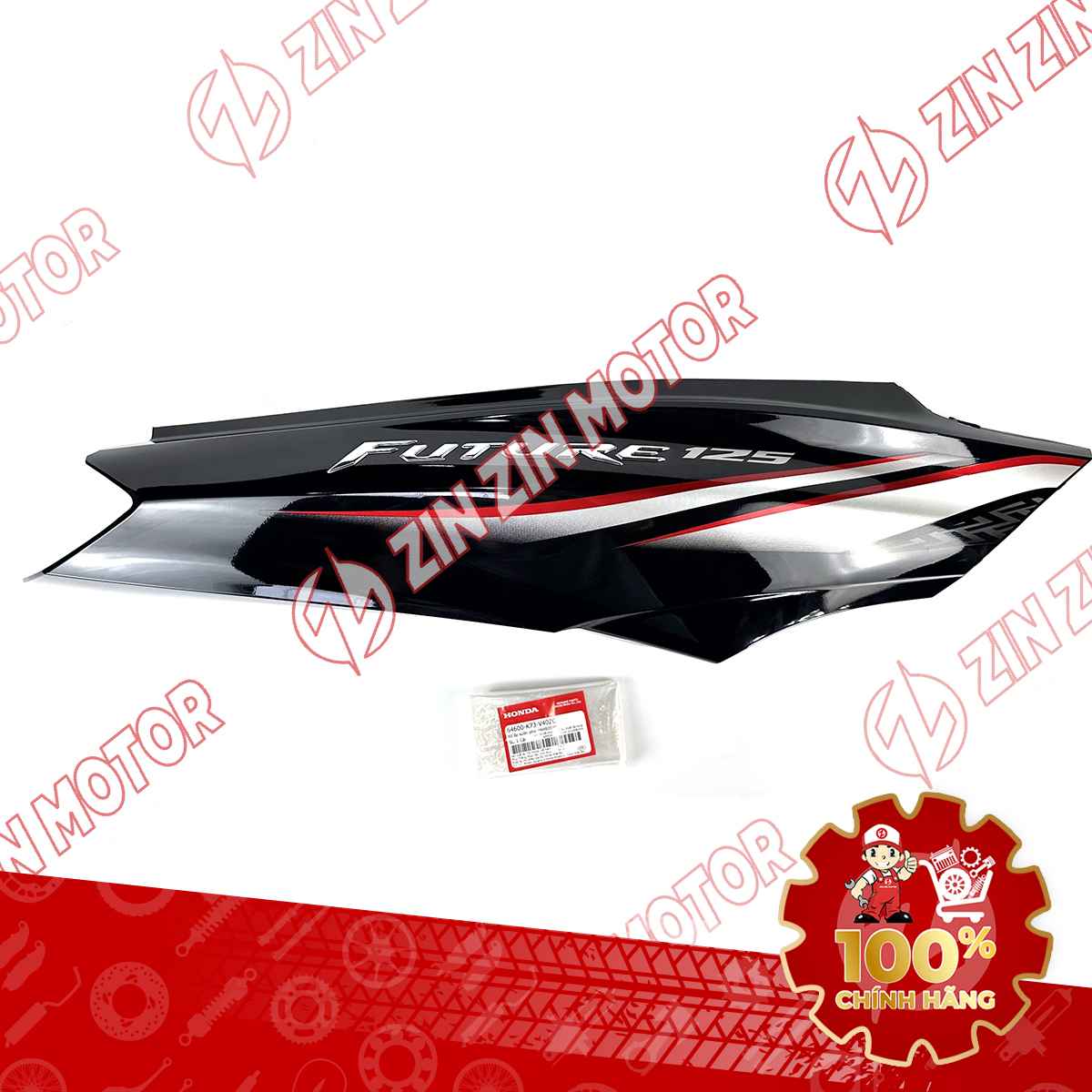 ỐP SƯỜN FUTURE 125 FI, BỤNG SAU FUTURE LED PHẢI ĐEN 2018 64600K73V40ZC