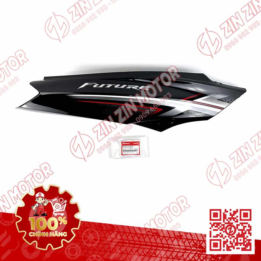 ỐP SƯỜN FUTURE 125 FI, BỤNG SAU FUTURE LED PHẢI ĐEN 2019 64600K73V60ZB
