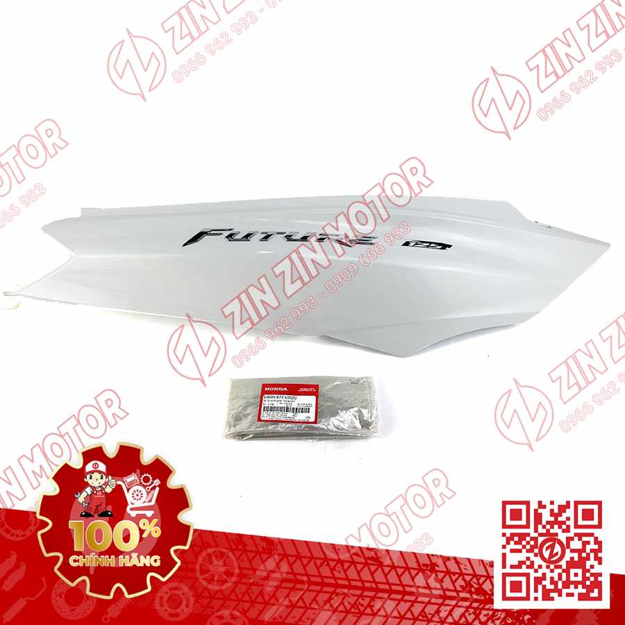 ỐP SƯỜN FUTURE 125 FI, BỤNG SAU FUTURE LED PHẢI TRẮNG 2019 64600K73V70ZD
