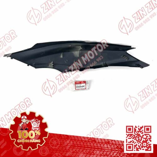 Alternative view of ỐP SƯỜN FUTURE 125 FI, BỤNG SAU FUTURE LED PHẢI XANH XÁM NHÁM 2022 2023 64600K73VB0ZF
