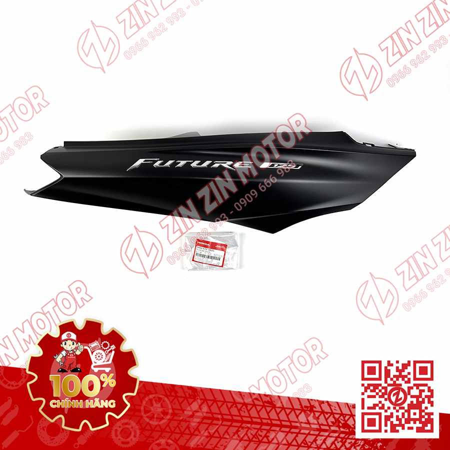 ỐP SƯỜN FUTURE 125 FI, BỤNG SAU FUTURE LED PHẢI ĐEN NHÁM 2022 2023 64600K73VB0ZG