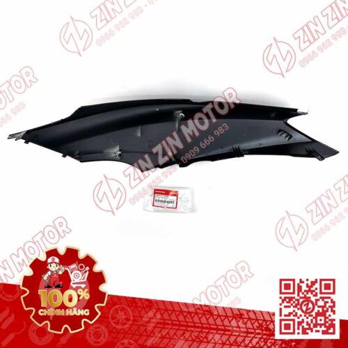 Alternative view of ỐP SƯỜN FUTURE 125 FI, BỤNG SAU FUTURE LED PHẢI XANH XÁM NHÁM 2024 64600K73VE0ZA
