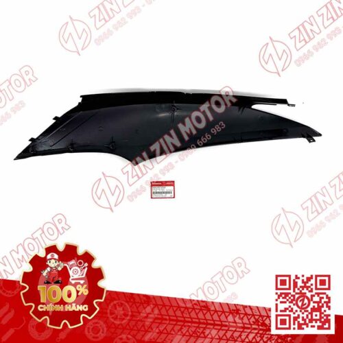 Alternative view of BỤNG SAU PHẢI, ỐP SƯỜN FUTURE 125 MẬP, FUTURE BXC 2014 2015 ĐEN GHI 64600-KYZ-V90ZE