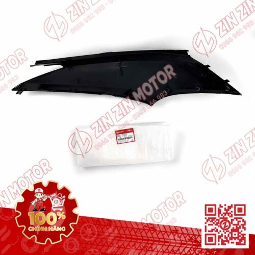 Alternative view of BỤNG SAU TRÁI, ỐP SƯỜN FUTURE 125 MẬP, FUTURE 125 FI 2016 2017 ĐEN ĐỎ XÁM 64650-K73-V00ZD