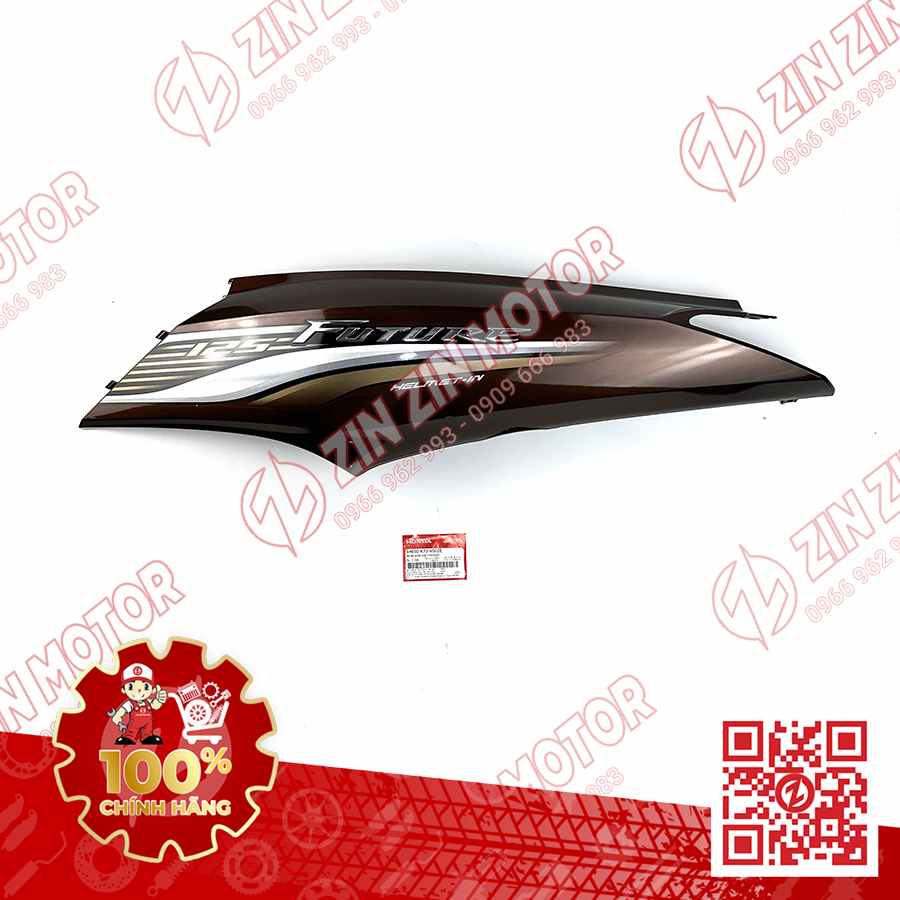 BỤNG SAU TRÁI, ỐP SƯỜN FUTURE 125 MẬP, FUTURE 125 FI 2016 2017 NÂU VÀNG ĐỒNG 64650-K73-V00ZE