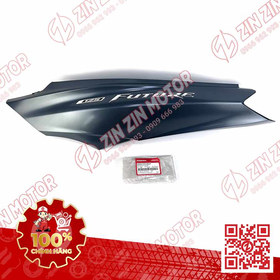 ỐP SƯỜN FUTURE 125 FI, BỤNG SAU FUTURE LED TRÁI XANH XÁM NHÁM 2022 2023 64650K73VB0ZF