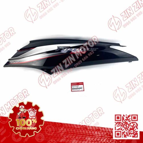 BỤNG SAU TRÁI, ỐP SƯỜN FUTURE 125 MẬP, FUTURE 125 FI 2014 2015 ĐEN ĐỎ 64650-KYZ-G00ZC
