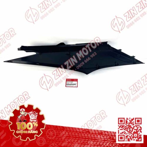 Alternative view of BỤNG SAU TRÁI, ỐP SƯỜN FUTURE 125 MẬP, FUTURE 125 FI 2014 2015 ĐEN ĐỎ 64650-KYZ-G00ZC