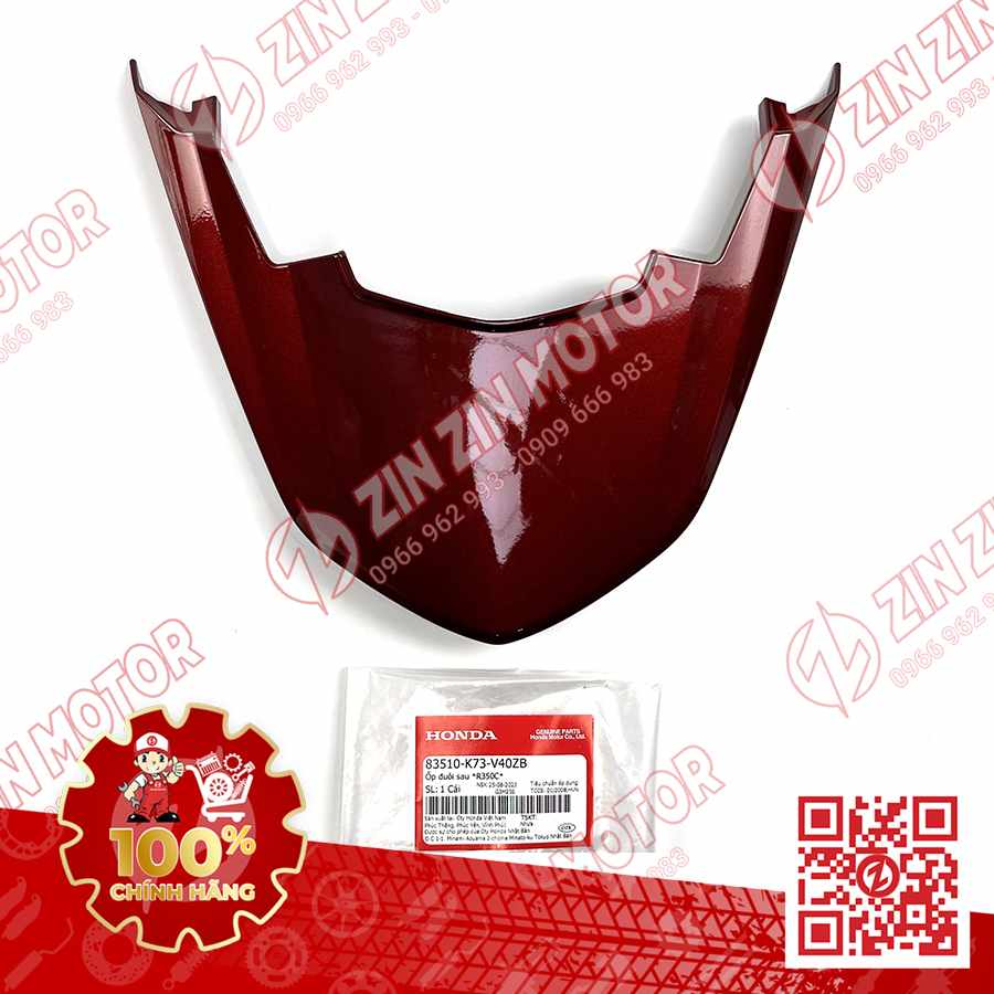 MU RÙA ỐP ĐUÔI SAU FUTURE 125 FI, FUTURE LED ĐỎ ĐÔ R350C 2018 2019 2020 2021 2022 2023 83510K73V40ZB