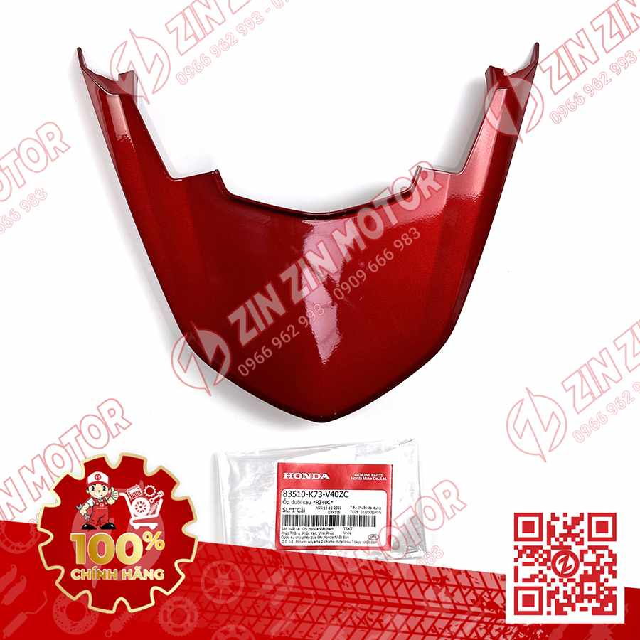 MU RÙA ỐP ĐUÔI SAU FUTURE 125 FI, FUTURE LED ĐỎ TƯƠI R340C 2018 2019 83510K73V40ZC