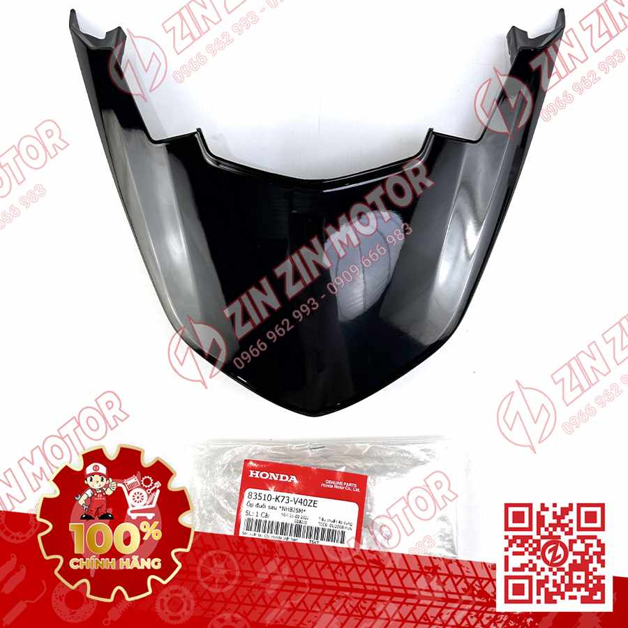 MU RÙA ỐP ĐUÔI SAU FUTURE 125 FI, FUTURE LED ĐEN ÁNH XANH NHB25M 2018 2019 83510K73V40ZE