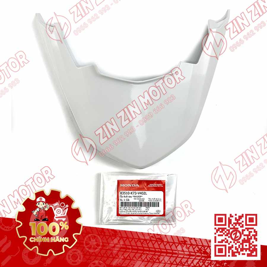 MU RÙA ỐP ĐUÔI SAU FUTURE 125 FI, FUTURE LED TRẮNG NH193P 2020 2021 2022 2023 83510K73V40ZL