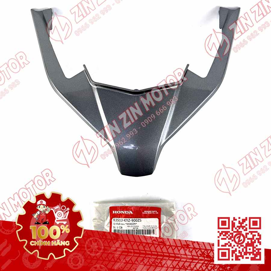 ỐP ĐUÔI SAU, MU RÙA FUTURE 125 MẬP, FUTURE 125 FI, FUTURE BXC 2014 2015 2016 2017 XÁM GHI 83510-KYZ-900ZS