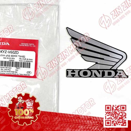 TEM CÁNH CHIM XE FUTURE 125 MẬP, FUTURE FI 125, FUTURE BXC 125 2014 2015 2016 2017 PHẢI ĐEN CHÍNH HÃNG