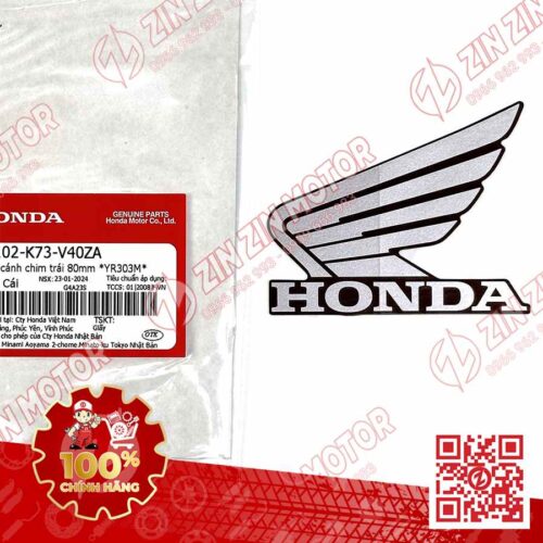 TEM CÁNH CHIM HONDA XE FUTURE 125 FI, FUTURE LED NÂU VÀNG ĐỒNG 2018 BÊN TRÁI 86202K73V40ZA