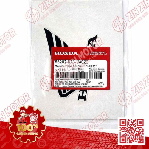 Alternative view of TEM CÁNH CHIM HONDA XE FUTURE 125 FI, FUTURE LED TRẮNG 2022 2023 BÊN TRÁI 86202K73VA0ZC