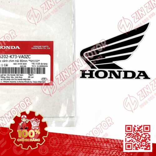 TEM CÁNH CHIM HONDA XE FUTURE 125 FI, FUTURE LED TRẮNG 2022 2023 BÊN TRÁI 86202K73VA0ZC
