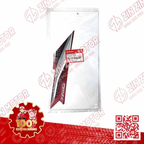 Alternative view of TEM CÁNH YẾM XE FUTURE 125 MẬP, FUTURE FI 125 2016 2017 PHẢI ĐỎ XÁM CHÍNH HÃNG