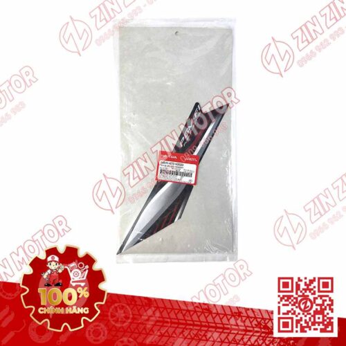 Alternative view of TEM CÁNH YẾM XE FUTURE 125 MẬP, FUTURE FI 125 2016 2017 PHẢI ĐEN ĐỎ XÁM CHÍNH HÃNG