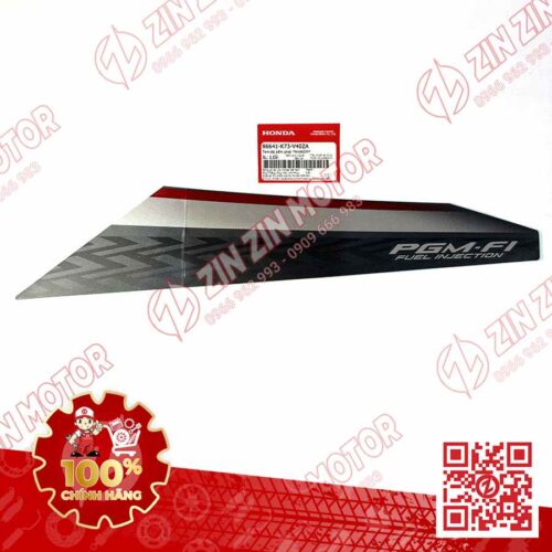 TEM CÁNH YẾM FUTURE 125 FI, FUTURE LED 2018 BẠC ĐEN BẢN VÀNH NAN HOA BÊN PHẢI 86641K73V40ZA