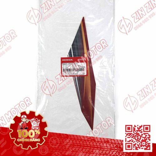 Alternative view of TEM CÁNH YẾM XE FUTURE 125 MẬP, FUTURE FI 125, FUTURE BXC 125 2014 2015 PHẢI ĐỎ ĐẬM CHÍNH HÃNG