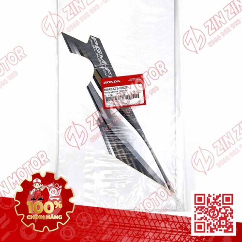 Alternative view of TEM CÁNH YẾM XE FUTURE 125 MẬP, FUTURE FI 125 2016 2017 TRÁI XÁM GHI CHÍNH HÃNG