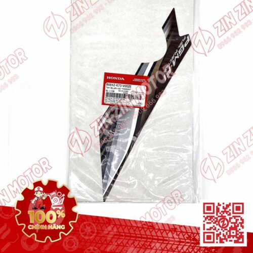 Alternative view of TEM CÁNH YẾM XE FUTURE 125 MẬP, FUTURE FI 125 2016 2017 TRÁI NÂU VÀNG CHÍNH HÃNG