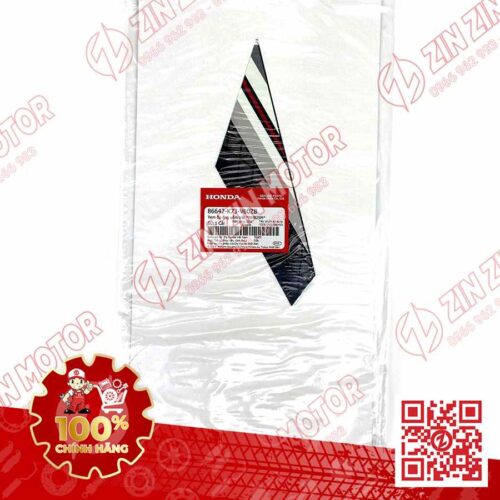 Alternative view of TEM CÁNH YẾM FUTURE 125 FI, FUTURE LED 2019 ĐEN ĐỎ BẢN VÀNH NAN HOA BÊN TRÁI 86642K73V60ZB