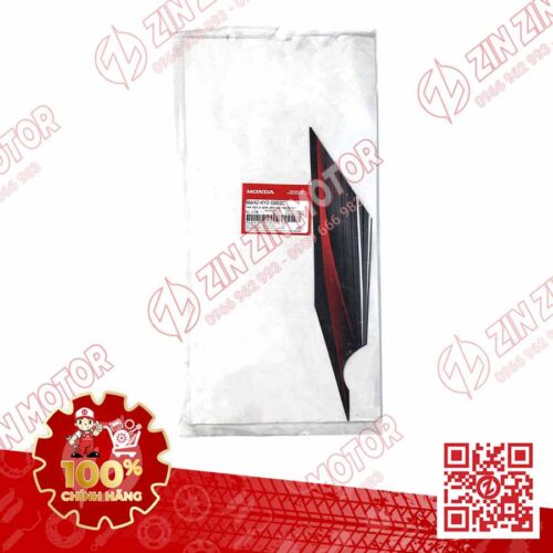 Alternative view of TEM CÁNH YẾM XE FUTURE 125 MẬP, FUTURE FI 125, FUTURE BXC 125 2014 2015 TRÁI ĐEN ĐỎ CHÍNH HÃNG