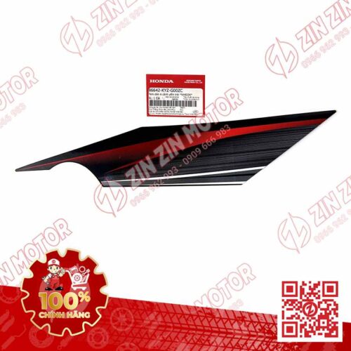 TEM CÁNH YẾM XE FUTURE 125 MẬP, FUTURE FI 125, FUTURE BXC 125 2014 2015 TRÁI ĐEN ĐỎ CHÍNH HÃNG