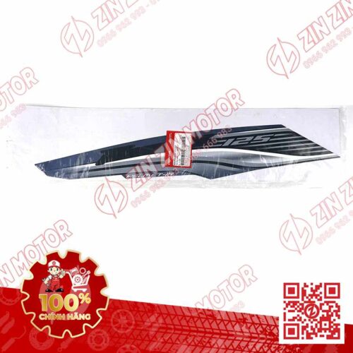 Alternative view of TEM BỤNG SAU, TEM ỐP SƯỜN FUTURE 125 MẬP, FUTURE FI 125 2016 2017 PHẢI XANH XÁM CHÍNH HÃNG