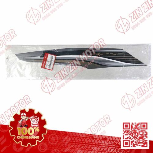 Alternative view of TEM BỤNG SAU, TEM ỐP SƯỜN FUTURE 125 MẬP, FUTURE FI 125 2016 2017 PHẢI XÁM GHI CHÍNH HÃNG