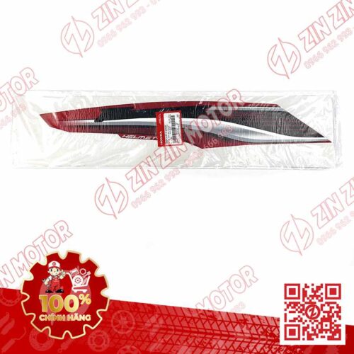 Alternative view of TEM BỤNG SAU, TEM ỐP SƯỜN FUTURE 125 MẬP, FUTURE FI 125 2016 2017 PHẢI ĐỎ XÁM CHÍNH HÃNG
