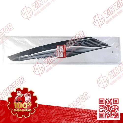 Alternative view of TEM BỤNG SAU, TEM ỐP SƯỜN FUTURE 125 MẬP, FUTURE FI 125 2016 2017 PHẢI ĐEN XÁM CHÍNH HÃNG