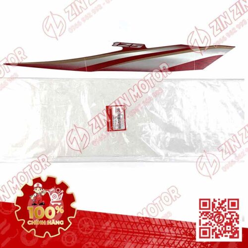 TEM ỐP SƯỜN XE FUTURE 125 FI, FUTURE LED 2018 ĐỎ ĐEN PHIÊN BẢN VÀNH NAN HOA BÊN PHẢI 86643K73V40ZB