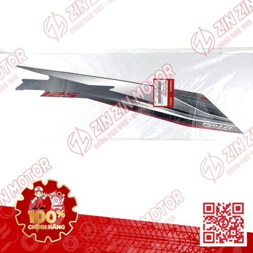 Alternative view of TEM BỤNG SAU, TEM ỐP SƯỜN FUTURE 125 MẬP, FUTURE FI 125 2014 2015 PHẢI XÁM GHI CHÍNH HÃNG