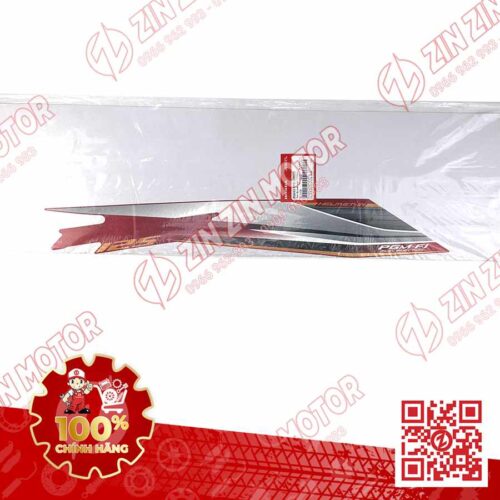 Alternative view of TEM BỤNG SAU, TEM ỐP SƯỜN FUTURE 125 MẬP, FUTURE FI 125 2014 2015 PHẢI ĐỎ ĐẬM CHÍNH HÃNG