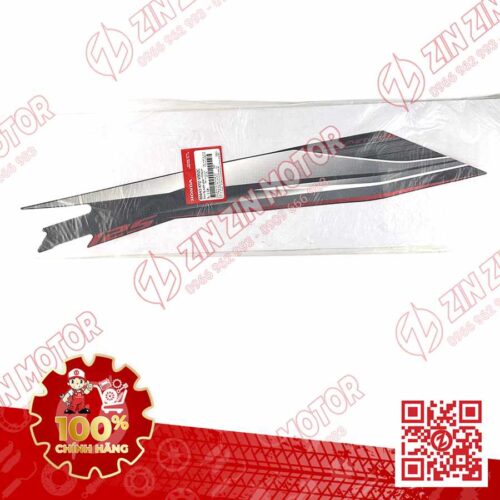 Alternative view of TEM BỤNG SAU, TEM ỐP SƯỜN FUTURE 125 MẬP, FUTURE BXC 125 2014 2015 PHẢI ĐEN ĐỎ CHÍNH HÃNG