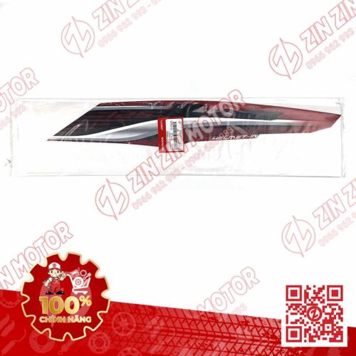 Alternative view of TEM BỤNG SAU, TEM ỐP SƯỜN FUTURE 125 MẬP, FUTURE FI 125 2016 2017 TRÁI ĐỎ XÁM CHÍNH HÃNG