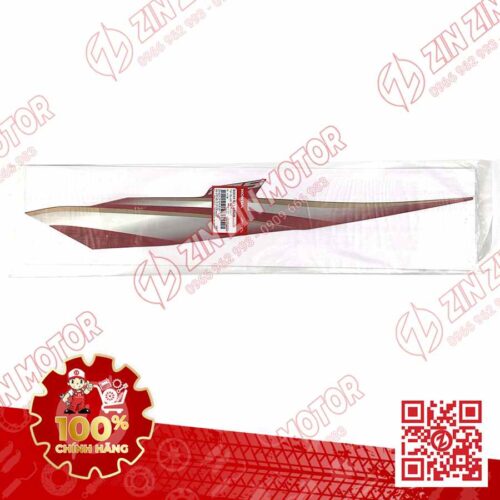 Alternative view of TEM ỐP SƯỜN XE FUTURE 125 FI, FUTURE LED 2018 ĐỎ ĐEN PHIÊN BẢN VÀNH NAN HOA BÊN TRÁI 86644K73V40ZB