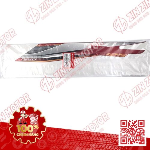 Alternative view of TEM BỤNG SAU, TEM ỐP SƯỜN FUTURE 125 MẬP, FUTURE FI 125 2014 2015 TRÁI ĐỎ ĐẬM CHÍNH HÃNG