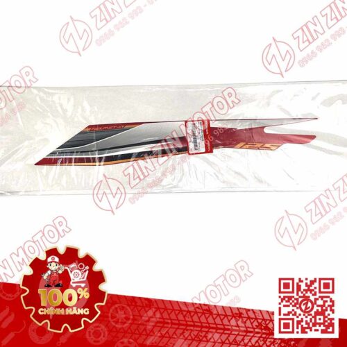 Alternative view of TEM BỤNG SAU, TEM ỐP SƯỜN FUTURE 125 MẬP, FUTURE BXC 125 2014 2015 TRÁI ĐỎ ĐẬM CHÍNH HÃNG