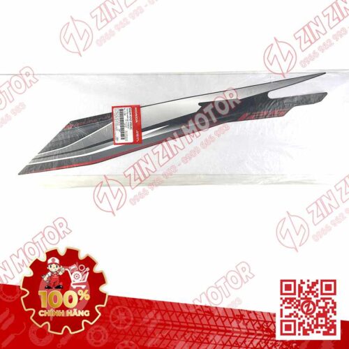 Alternative view of TEM BỤNG SAU, TEM ỐP SƯỜN FUTURE 125 MẬP, FUTURE BXC 125 2014 2015 TRÁI ĐEN ĐỎ CHÍNH HÃNG