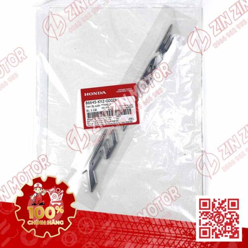 Alternative view of TEM CHỮ NỔI FUTURE 125 MẬP, FUTURE FI 125, FUTURE BXC 125 2014 2015 2016 2017 TRÁI PHẢI CHÍNH HÃNG