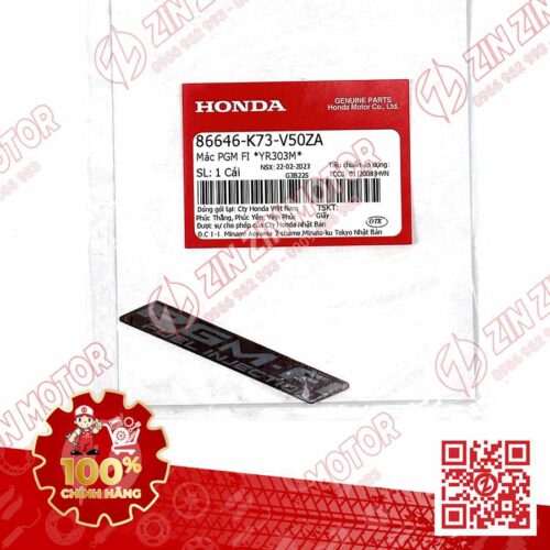 Alternative view of TEM CHỮ PGM-FI DÁN XE FUTURE 125 FI, FUTURE LED TYPE4 86646K73V50ZA