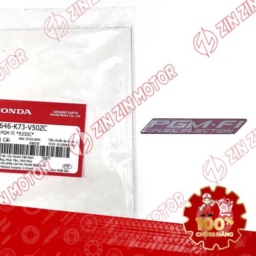 TEM CHỮ PGM-FI DÁN XE FUTURE 125 FI, FUTURE LED TYPE2 86646K73V50ZC